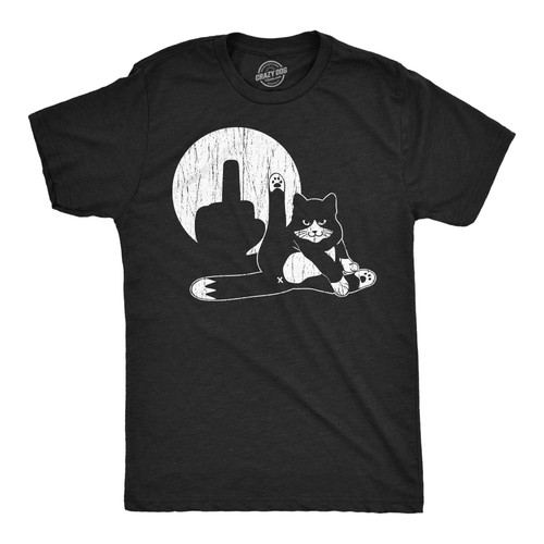 Shirt uomo divertenti gatto - uomo,