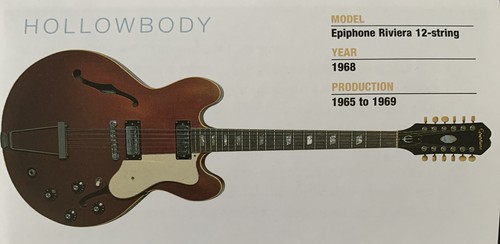 1968 epiphone riviera - 1968,