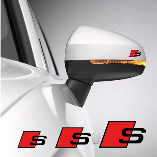 Adesivi audi sline pezzi - adesivi, 3