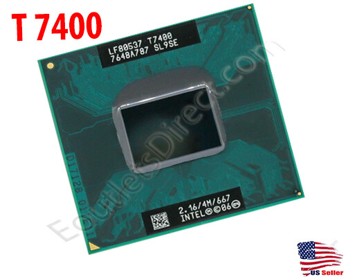 Intel core duo t7400 - t7400, 2,16
