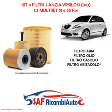 KIT TAGLIANDO 4 FILTRI LANCIA