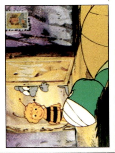 Figurina panini ape maia - figurina, l'ape