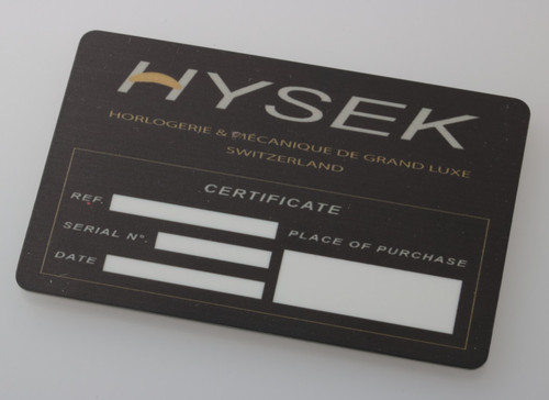 Orologio originale hysek vuoto - hysek,