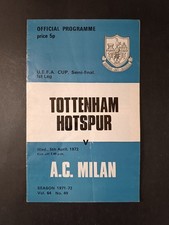 programma ufficiale COPPA UEFA