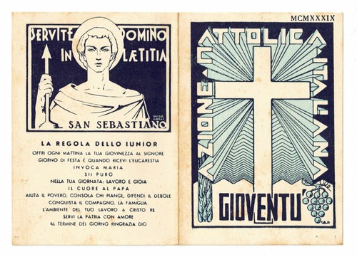 Tessera dell azione cattolica - tessera, cattolica-