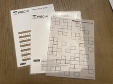 WISC V Scoring Templates and