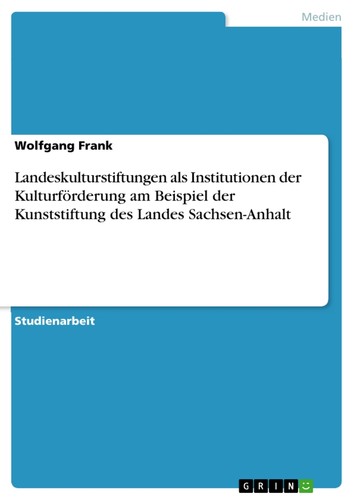 Landeskulturstiftungen als