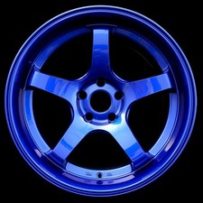 Vernice a polvere blu reale