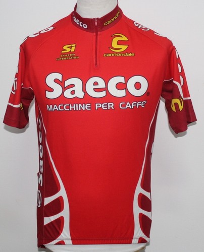 Saeco cannondale maglia shirt - maglia,