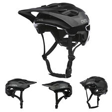 Casco bici ONeal Trailfinder EVO Solid nero opaco all mountain bike trail