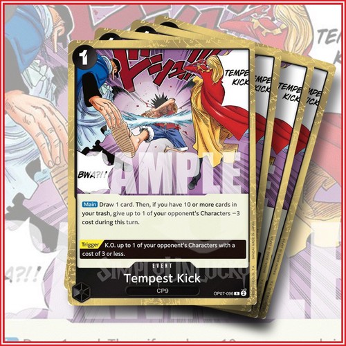 One piece tcg tempest - piece, kick