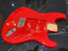 STRATOCASTER BODY RED SQUIER