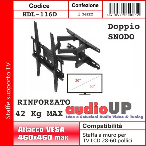 Staffa sostegno lcd - tv, led