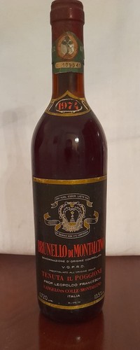 1974 tenuta poggione - 1974, il