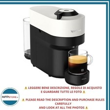 Macchina Caffè Nespresso Krups Vertuo Pop XN9201K - BIANCO- 0.56L - TESTATO