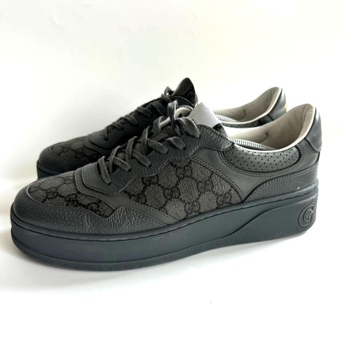 Sneakers gucci pelle - gg, in