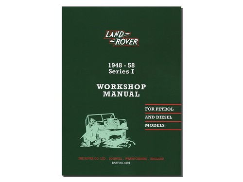 Land rover series manuale - series,