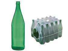 Pz 20 Bottiglie verdi in vetro