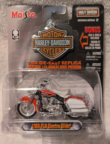 Maisto harley davidson 1968 - maisto,