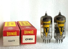 2 tubi Röhre 6060 ECC801s