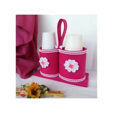 PORTABICCHIERI IN FELTRO CON