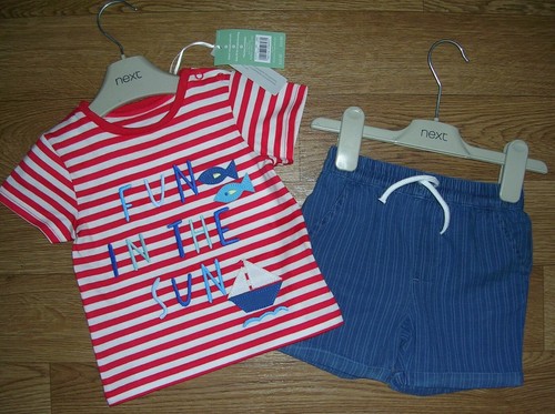 Shirt pantaloncini nuovi con - t-shirt,
