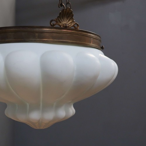 Large antique vintage opaline - antique,