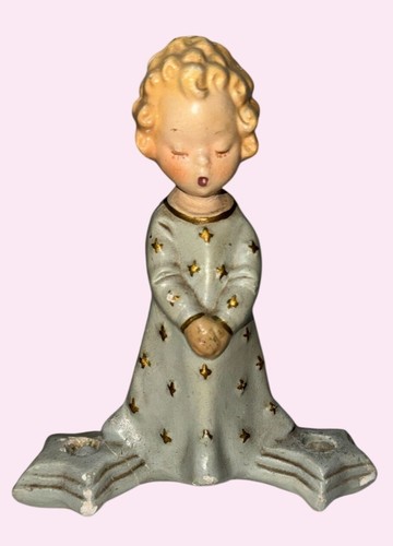 Statuina angelo che prega - , in