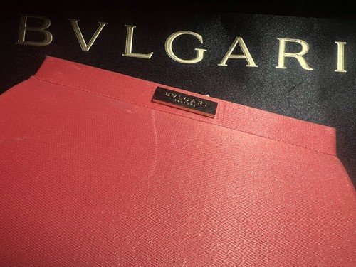 Bulgari pochette porta - 🔴,