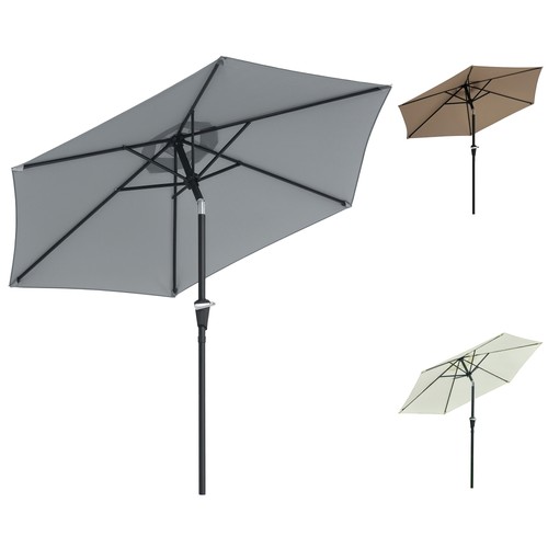 Outsunny ombrellone - ombrellone, da