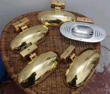 VINTAGE 5 APPLIQUES GOLD
