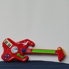 CHITARRA ELETTRICA PER BAMBINI WINFUN COMPLETA DI TASTIERA E MELODIA EPOCA 2010