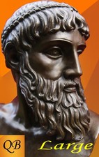 STATUA BRONZO ART DECO ZEUS