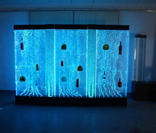 Scaffale led bar acqua - bar, parete