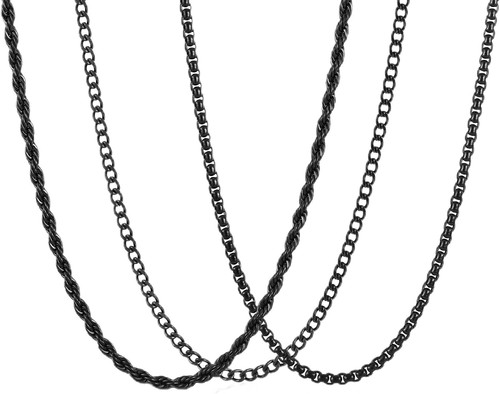 Pezzi collana uomo catenina - 3,