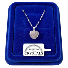 Collana Cuore Bombato pl. oro