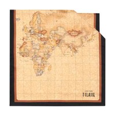 MODA Foulard ALVIERO MARTINI 1? CLASSE GEO Donna Seta Nero - 3148-ALOE-0001