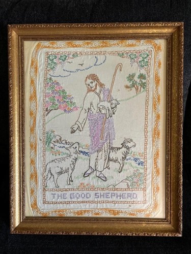 Vintage ricamo mano il - vintage*, mano,