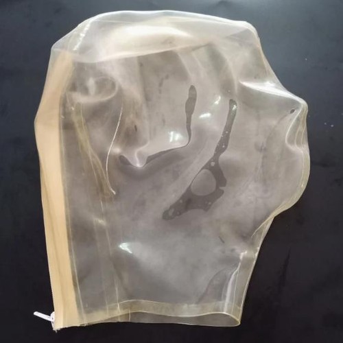 Maschera gomma con - maschera, in