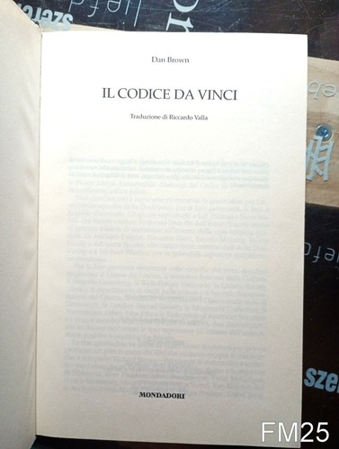Codice vinci di - il,