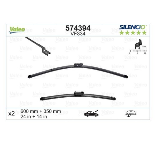 Valeo 574394 spazzola - 574394,