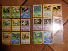 Lotto 17 carte pokemon Set Neo