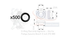 x500 O-RING GOMMINI GUARNIZIONI PER RACCORDI IN-OUT PER 0445010080 1.3 MULTIJET