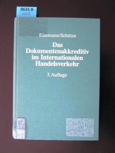 Das dokumentenakkreditiv - das, im