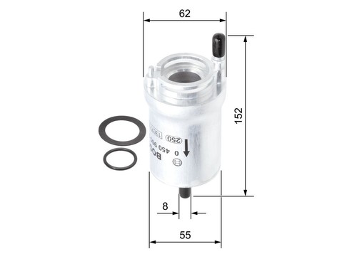 Filtro carburante benzina audi - carburante,