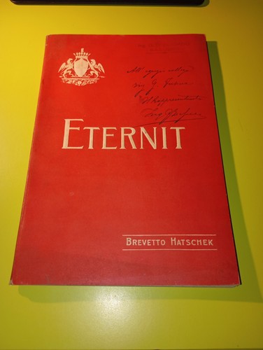 Eternit brevetto hatschek - brevetto,