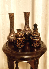 MURANO VASO LOTTO VASI NERO
