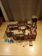 Playmobil Western Fort Bravo Headquarters + molti personaggi 