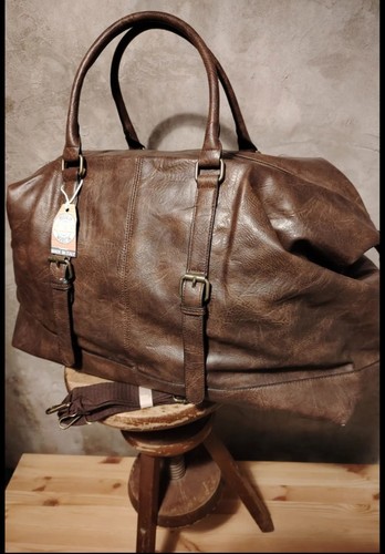 Borsa borsone pelle - borsa, nuovo