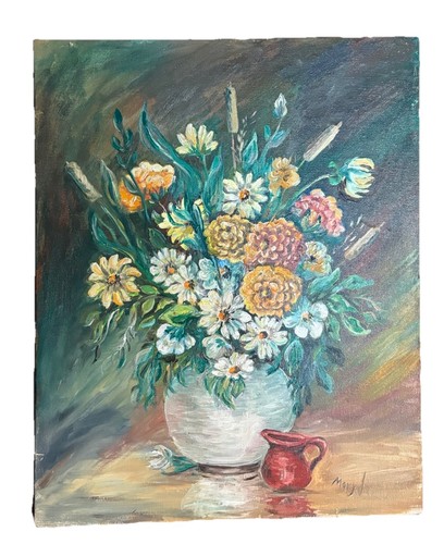 Dipinto olio vintage firmato